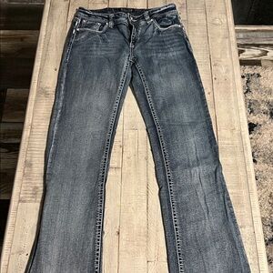 Shyanne Classic Blue Straight Leg Jeans